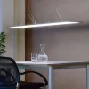 3422 LED-hængelampe, kantet, Dip-Switch, aluminium