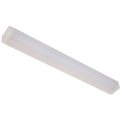 512 LED-spejllampe, 3.000 K, 35 cm, hvid