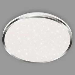 Acorus LED-loftslampe, IP44, stjernedekor, Ø 33 cm