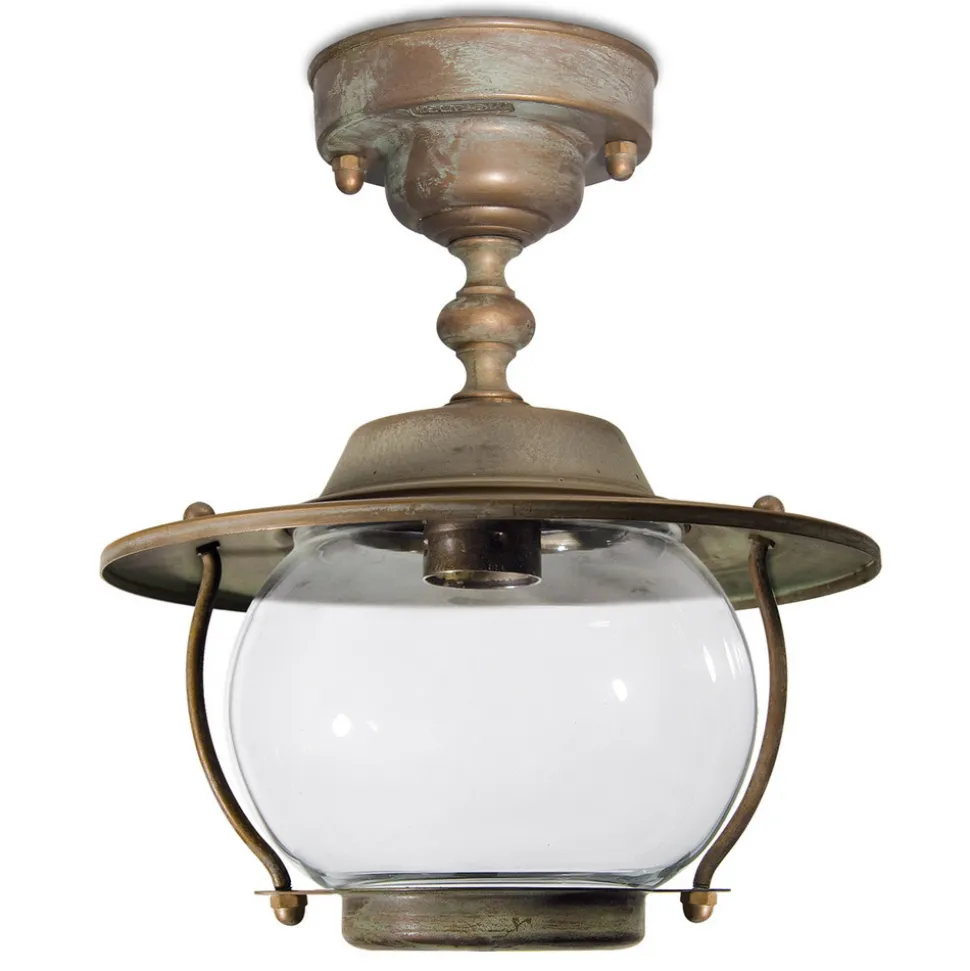 Adessora udendørs loftslampe, saltv.res, Ø 26,5 cm