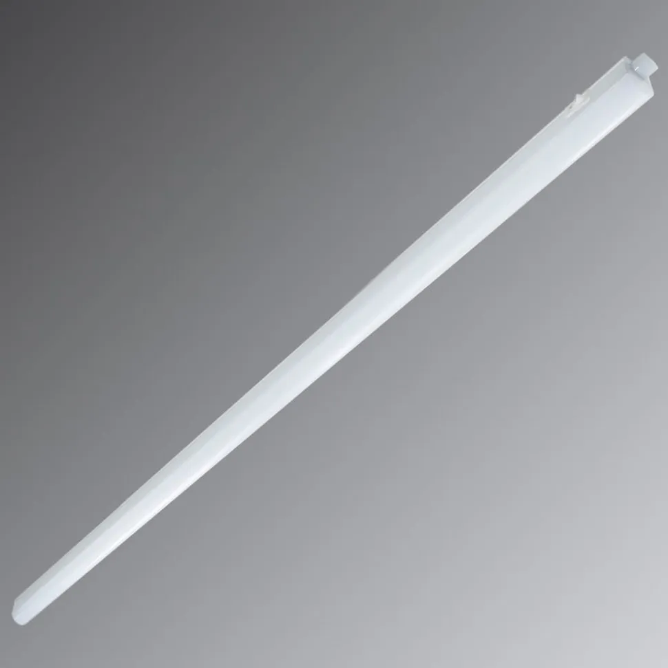 Aflang LED underskabsbelysning Eckenheim i hvid