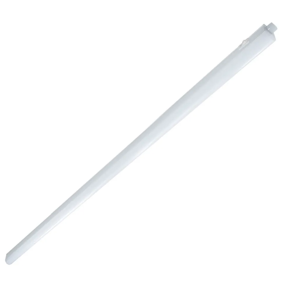 Aflang LED underskabsbelysning Eckenheim i hvid