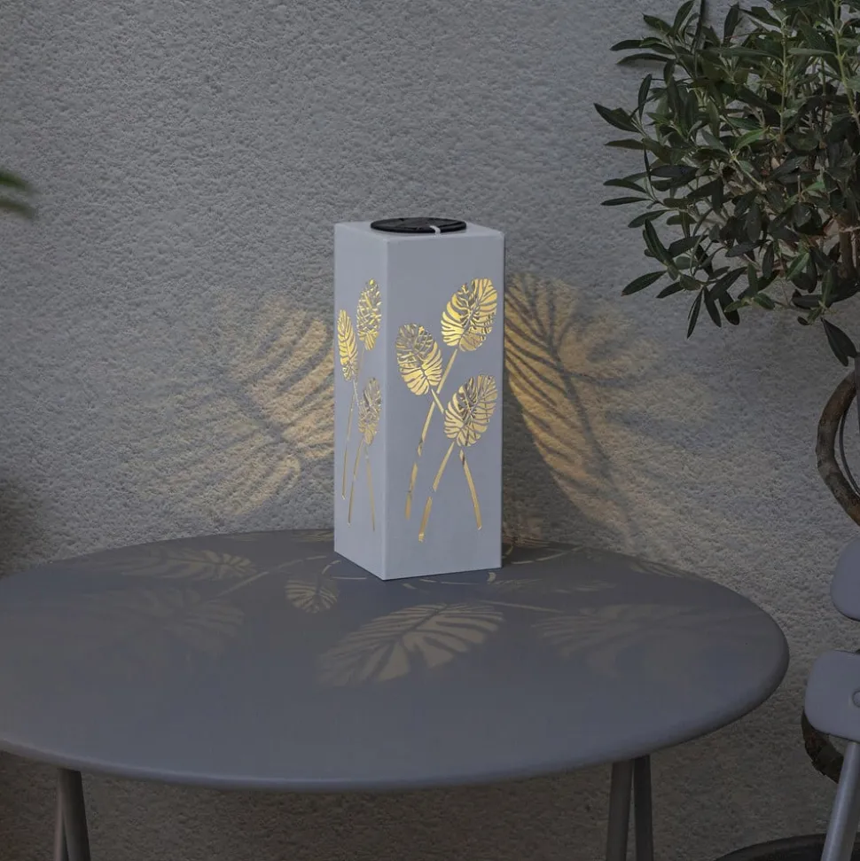Albaleaf LED-solcellelampe, 2 mulige anvendelser