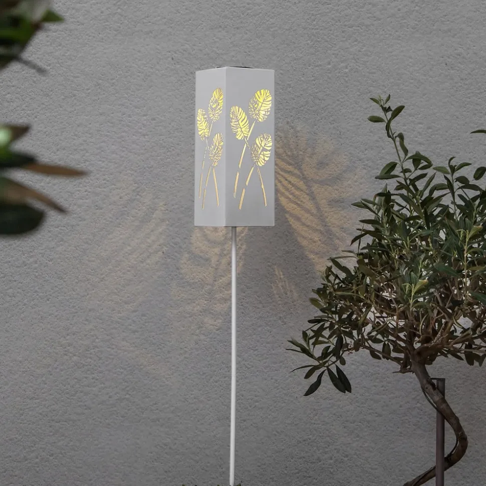 Albaleaf LED-solcellelampe, 2 mulige anvendelser