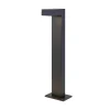 Aliar LED-gadelampe, sort