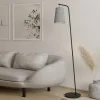 Alsager gulvlampe med skærm af filt