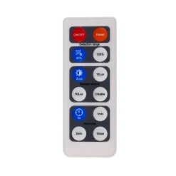 Altais Motion LED udendørs loftslampe, 12W, Ø 22 cm