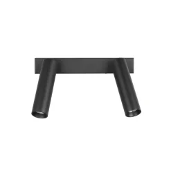 Ambala LED loftspot, 2 lyskilder, sort, metal, CCT, dæmpbar