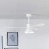Amelia Cone loftventilator med LED-lampe, hvid