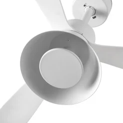 Amelia Cone loftventilator med LED-lampe, hvid