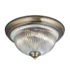 American Diner loftlampe IP44, antik messing