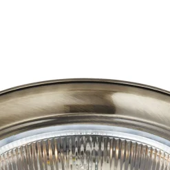 American Diner loftlampe IP44, antik messing