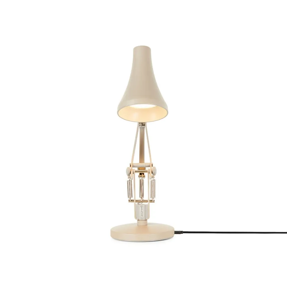 Anglepoise 90 Mini Mini LED-bordlampe, USB, beige