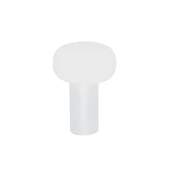 Antibes LED-bordlampe, IP54, batteri, RGBW, hvid