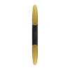 Apodis LED-væglampe, sort/guld, højde 80 cm, metal dæmpbar