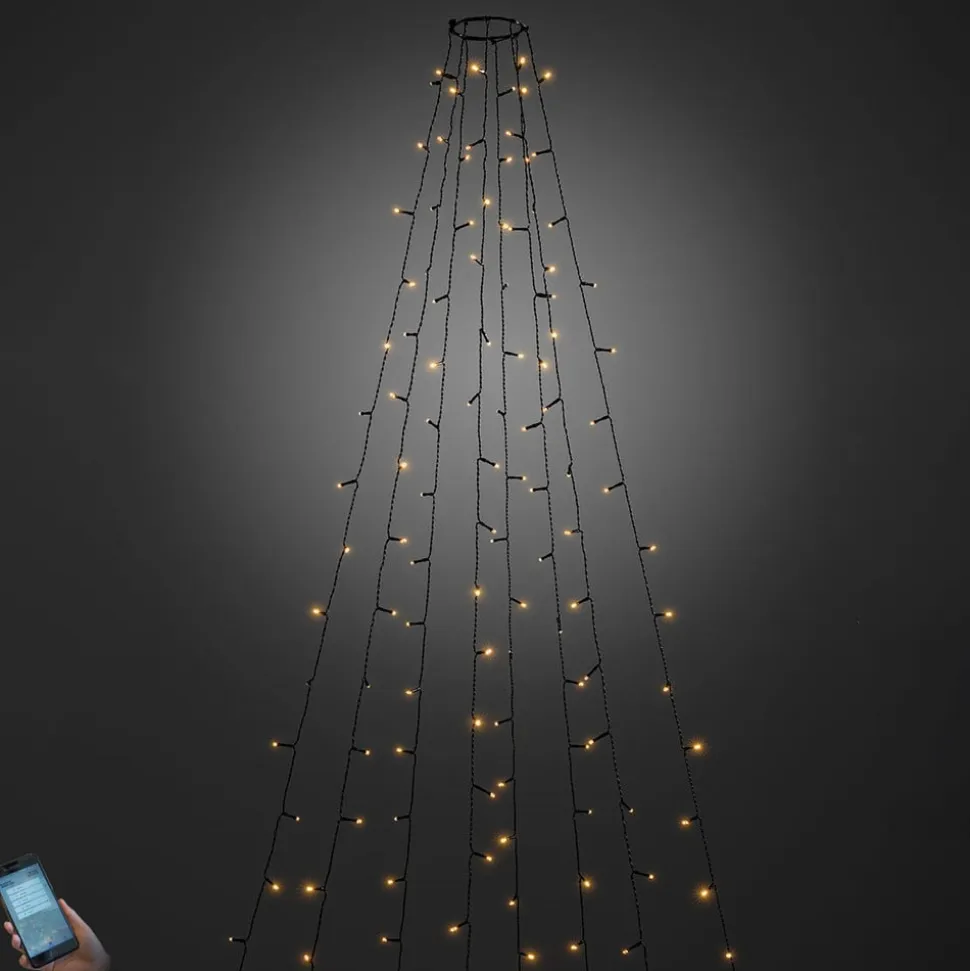App-styret udendørs LED-trækappe 560-flg.