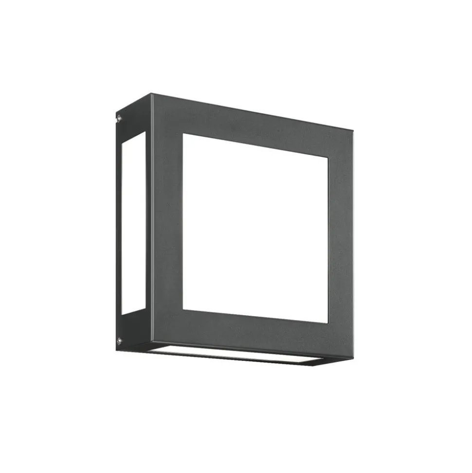 Aqua Legendo udend. LED-væglampe, sensor, antracit