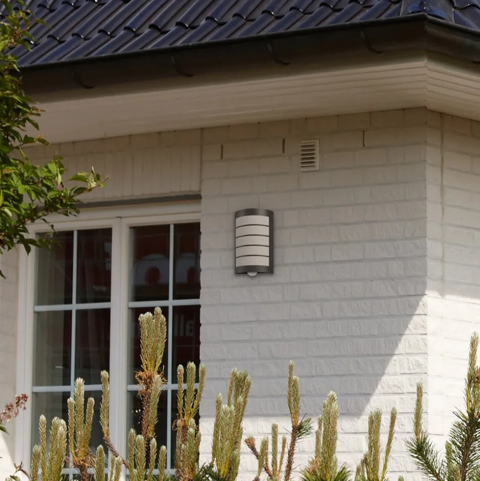 Aqua Marco udendørslampe sensor, gitter, antracit