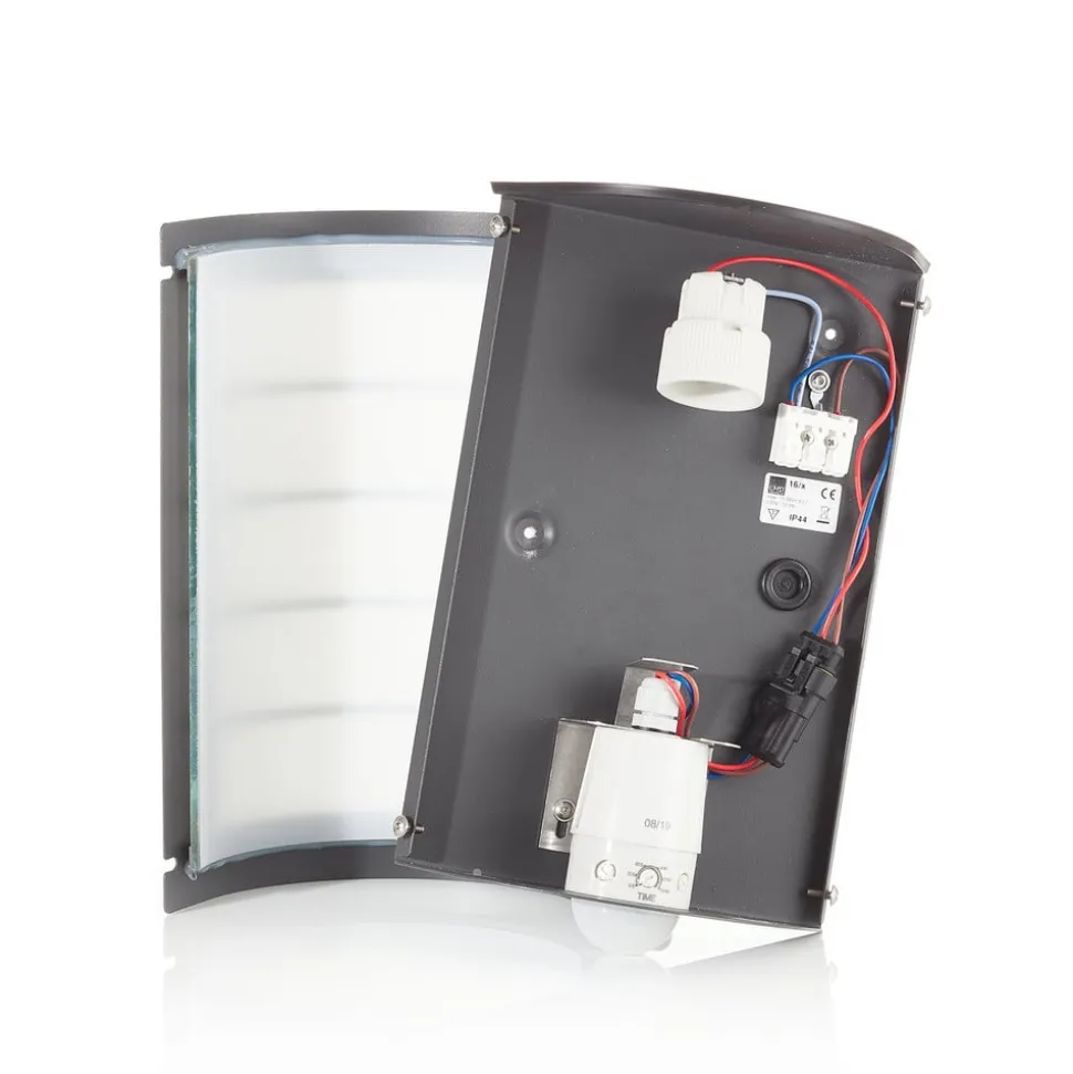 Aqua Marco udendørslampe sensor, gitter, antracit
