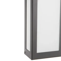 Aqua Rain udendørs LED-væglampe, sensor, antracit