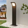 Arcchio Advik LED-vejlampe, 100 cm, antracit, metal, IP65