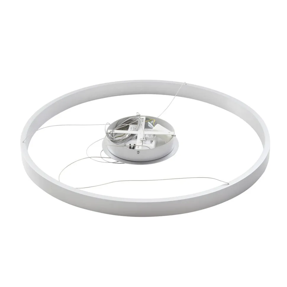 Arcchio Answin LED-hængelampe 52,8 W sølv