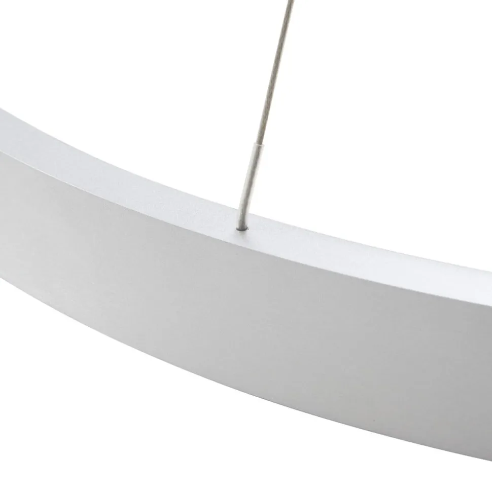 Arcchio Answin LED-hængelampe 52,8 W sølv