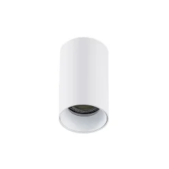 Arcchio Downlight Brinja, hvid, metal, Ø 6 cm, rund, GU10