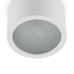Arcchio downlight Nieva, G9, hvid, rund, Ø 10cm, metal
