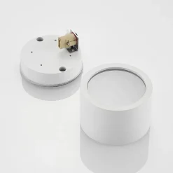 Arcchio downlight Nieva, G9, hvid, rund, Ø 10cm, metal