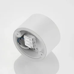 Arcchio downlight Nieva, G9, hvid, rund, Ø 10cm, metal