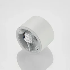 Arcchio downlight Nieva, GX53, hvid, rund, Ø 10cm, metal