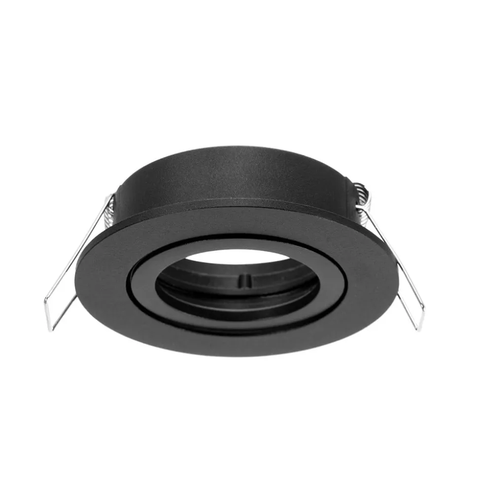 Arcchio downlight Zyron, sort, Ø 8,2 cm
