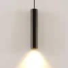 Arcchio Ejona pendellampe, højde 35 cm, sort, aluminium