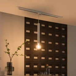 Arcchio Ejona skinnependel hvid E27 4/40cm