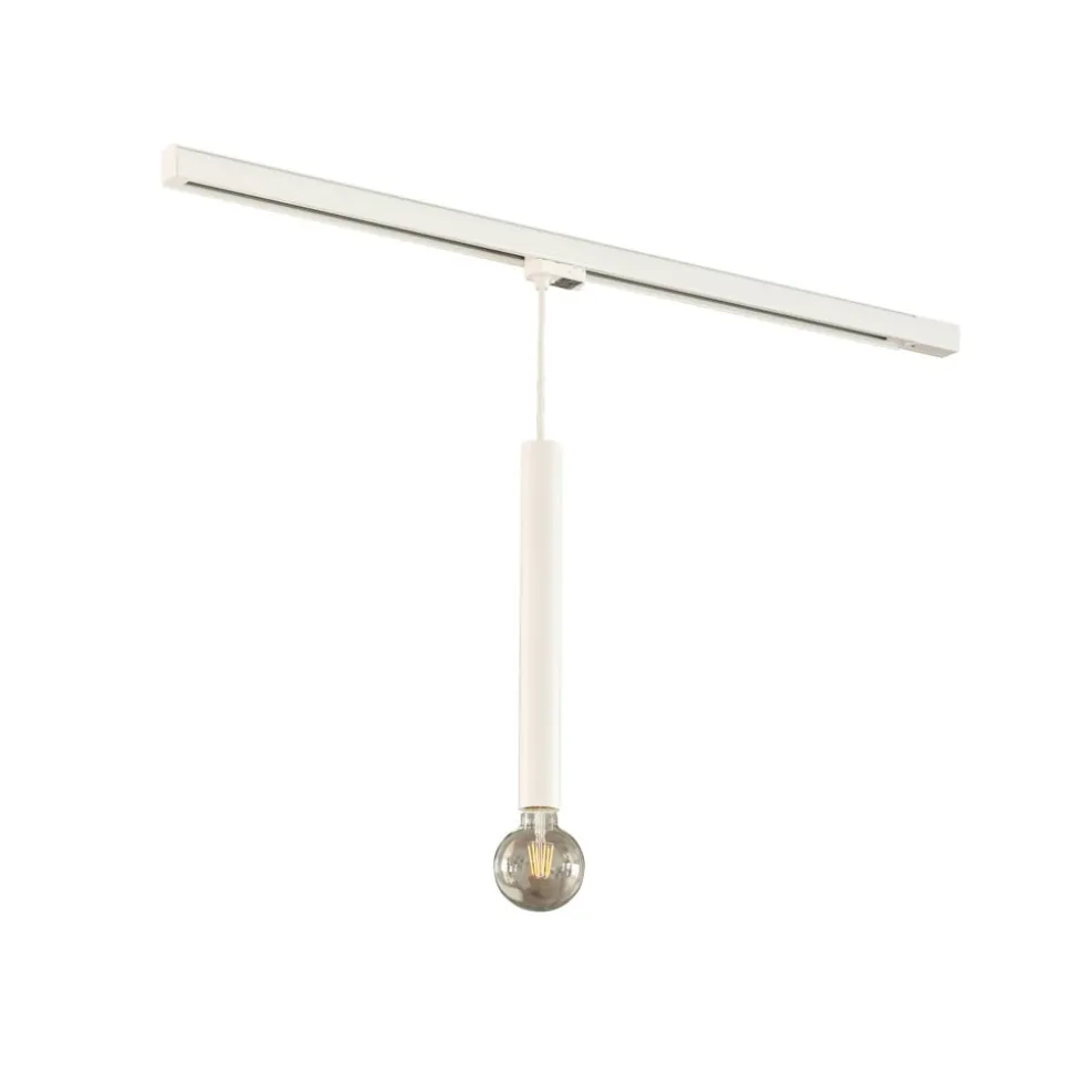 Arcchio Ejona skinnependel hvid E27 4/40cm