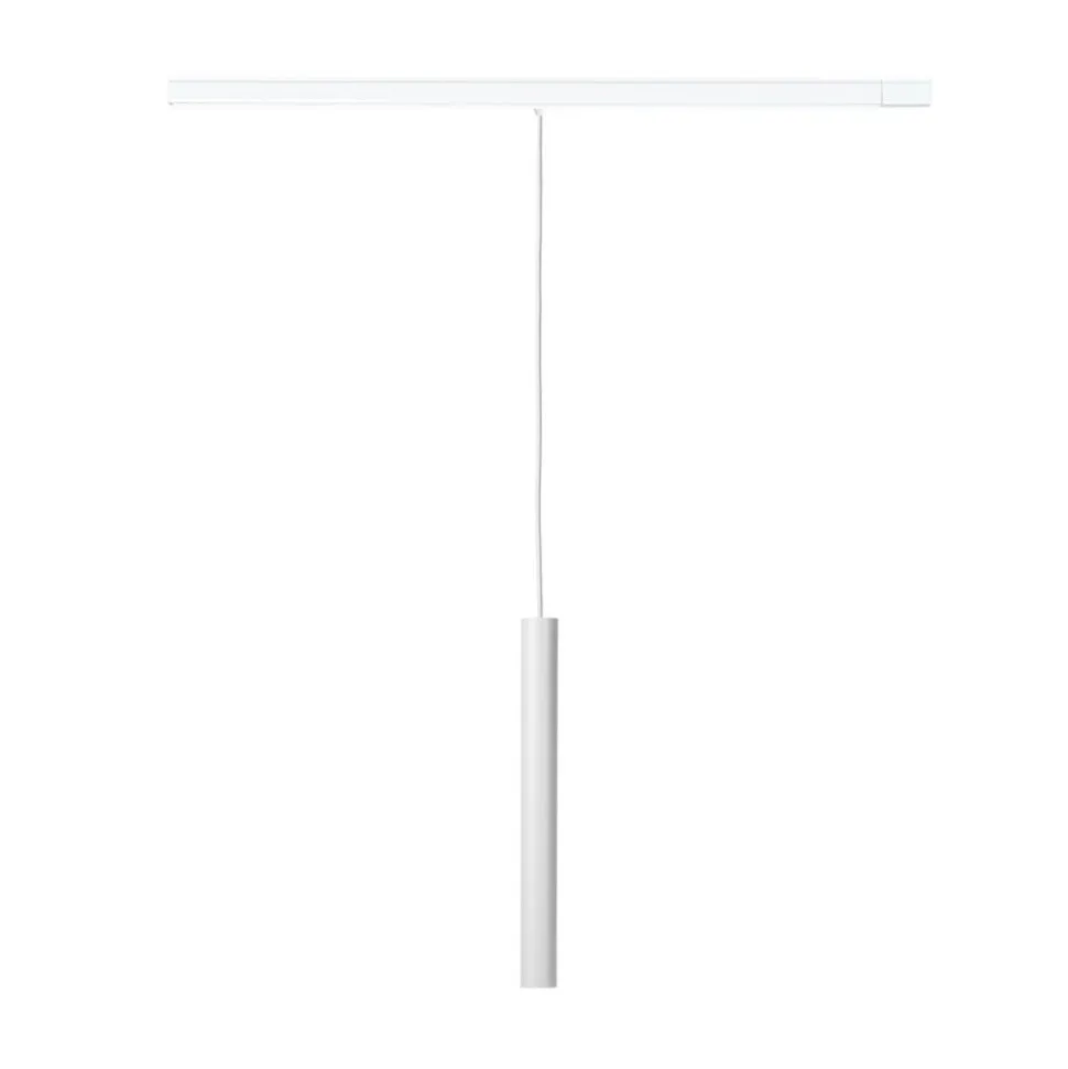 Arcchio Ejona skinnependel hvid E27 4/40cm