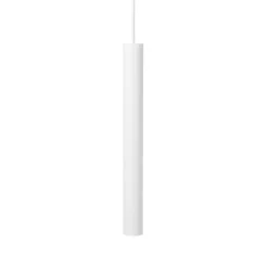 Arcchio Ejona skinnependel hvid E27 4/40cm