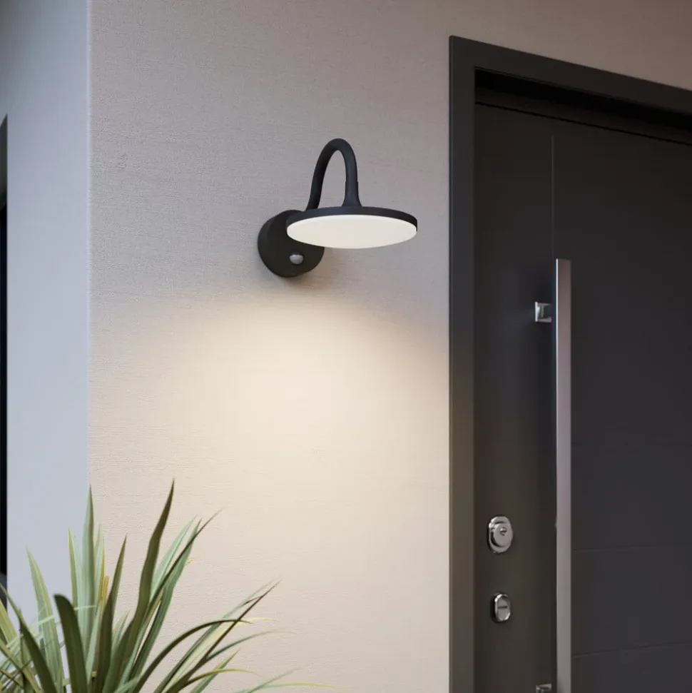 Arcchio Fineria udendørs LED-væglampe med sensor