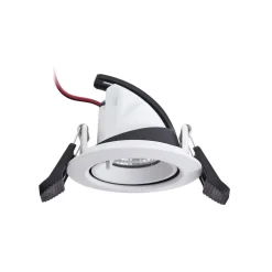 Arcchio Harcos LED-downlight, hvid, Ø 8 cm, 4.000K