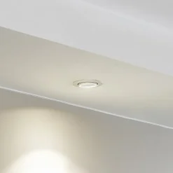 Arcchio Harcos LED-downlight, hvid, Ø 11 cm, 4.000K