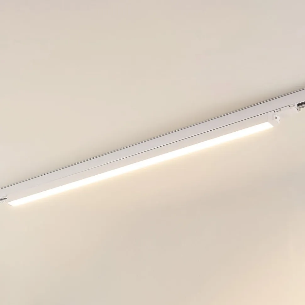 Arcchio Harlow LED-skinnelampe, hvid, 109 cm, 3.000 K