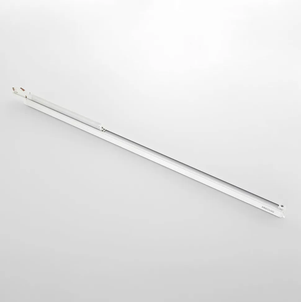 Arcchio Harlow LED-skinnelampe, hvid, 109 cm, 3.000 K
