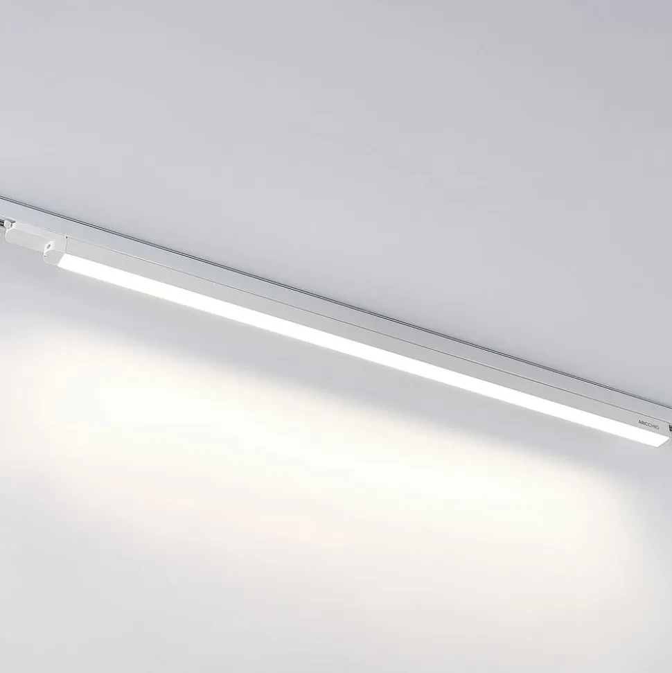Arcchio Harlow LED-skinnelampe, hvid, 109 cm, 4.000 K