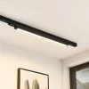Arcchio Harlow LED-skinnelampe, sort, 69 cm, 3.000 K