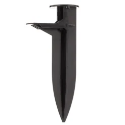 Arcchio Hemmani spot med jordspyd, højde 35 cm, antracit, aluminium