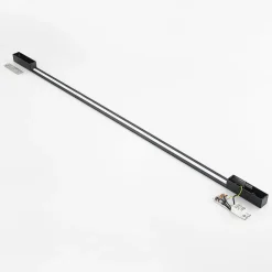 Arcchio Ivano LED-væglampe, 170 cm, sort