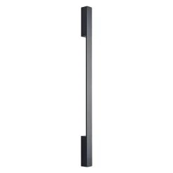 Arcchio Ivano LED-væglampe, 91 cm, sort
