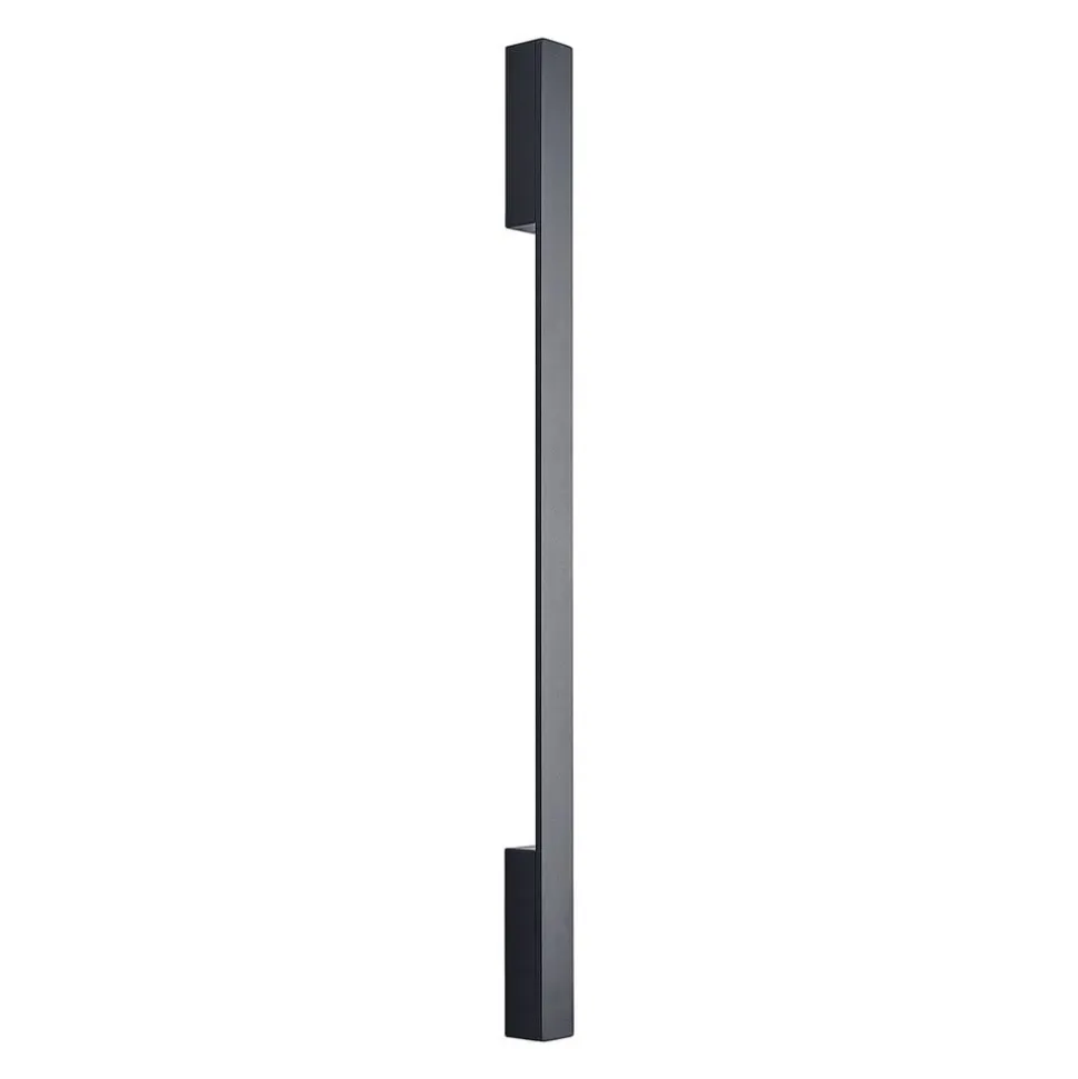 Arcchio Ivano LED-væglampe, 91 cm, sort