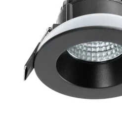 Arcchio LED-downlight Aryx, sort, 3.000K